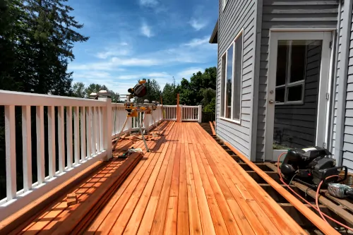 tall timber construction repair deck Leawood